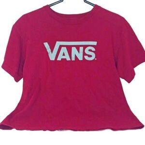 VANS Short Sleeve Graphic T-shirt | EUC | Burgundy, Unisex